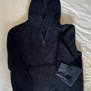 Banana Republic Factory Men's Black Zip-Up Sweater